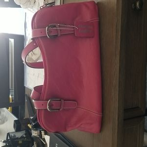 Leather Purse Purple